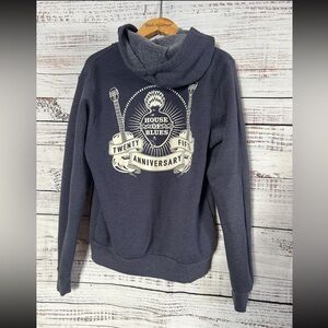 House of Blues 25 Anniversary Zip Up Hoodie
